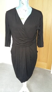 NEW WITH TAG. ‘HAPPY MAMA’ BLACK MATERNITY DRESS . 3/4 SLEEVE .SIZE XXXL (18 ?) - Picture 1 of 18