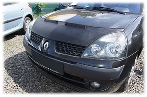 CAR HOOD BONNET BRA fit Renault Clio B II NOSE FRONT END MASK BRA DE CAPOT - Imagen 1 de 3