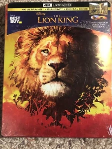 Disney The Lion King 4K Limited-Edition Collectible SteelBook New Sealed - Picture 1 of 5