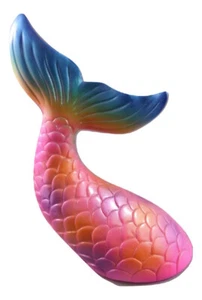 Money Box Statue Ornament Figurine Home Decor - Mermaid Tail Pink - Bild 1 von 6