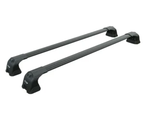 For Bmw iX 2021-Up Roof Rack Cross Bars Fix Point Alu Black - Foto 1 di 10