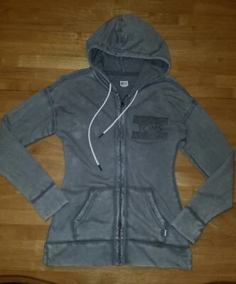 EXCELENTE ESTADO--CHAQUETA SUDADERA MUJER MARCA TOMS DESGASTADA--TALLA S Foto 1 de 4