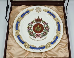 MILITARIA: CHESHIRE REGIMENT TERCENTENARY (1689-1989) SPODE PLATE LIMITED EDT - Bild 1 von 12