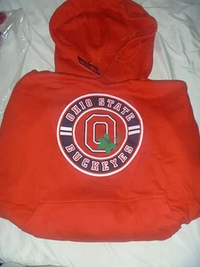Ohio State Buckeyes Metall Logo Medaillon Kapuze NCAA Jacke-Erwachsene Größe Small - Bild 1 von 4