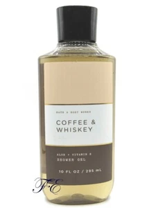 BATH & BODY WORKS COFFEE & WHISKEY MEN'S SHOWER GEL 10 FL OZ - Picture 1 of 1