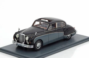 Jaguar Mkviii 1957 Black Blue Grey Neo 43141 1/43 Resin MK8 Blue Black Grey - Picture 1 of 3