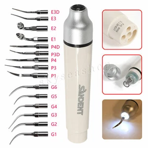 Dental Ultraschall Scaler LED Handstück/5* Spitzen passend für Specht EMS für Cavitron - Bild 1 von 35
