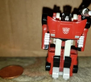 WST World's Smallest Transformers Sideswipe Autobot With Shoulder Mounted Gun - Picture 1 of 5