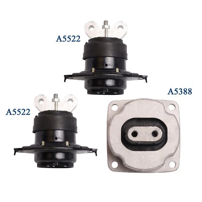 3pcs Engine Motor & Transmission Mount for 2011-2023 Dodge Charger 3.6L 5.7L - Image 1 of 3