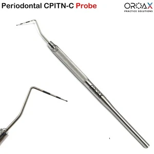 Sonde parodontali CPITN-C marcature colore denti strumenti di misurazione profondità tascabile - Foto 1 di 3