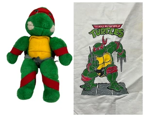 Federa per cuscino Raphael Teenage Mutant Ninja Turtle NMNT (1990) e FELPA (1989) - Foto 1 di 15