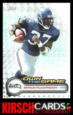Shaun Alexander 2006 Topps #OTG3 Own the Game Seattle Seahawks - Image 1 of 2
