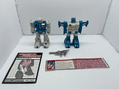 Transformers G1 Topspin & Twin Twist Lot - Image 1 of 4