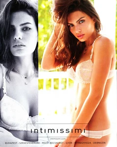 INTIMISSIMI magazine AD #45 RARE OOP foreign ALYSSA MILLER hot model SEXY - Imagen 1 de 1