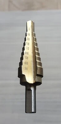 Broca Step Up DriveMaster 1/4" a 3/4" - 9831 - NUEVA -M/BACK Garantía Foto 1 de 2