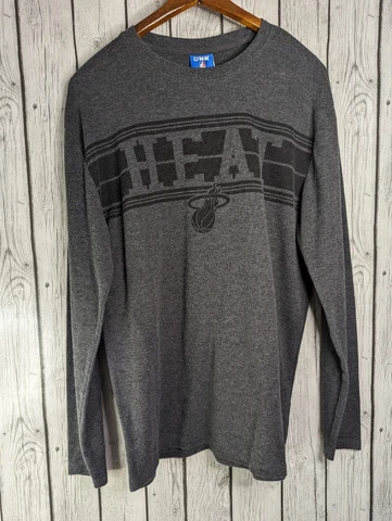 UNK MIAMI HEAT BASKETBALL NBA SWEATSHIRT MEN'S SIZE LARGE Cover
