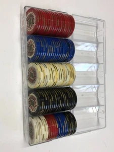 Poker Chips PP Total of 100 - Picture 1 of 2