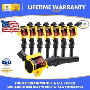 8 Ignition Coil Pack For 1998 1999 2000 2001-2009 Lincoln Town Car 4.6L V8 DG508 - Picture 1 of 15