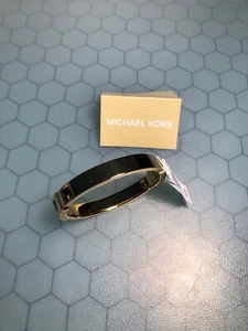 New Michael Kors MKJ1047710 Ladies Gold Stainless Steel Bracelet Rare - Picture 1 of 7