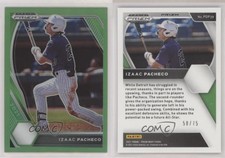 2021 Panini Prizm Draft Picks Lime Green Prizm /75 Izaac Pacheco #PDP39