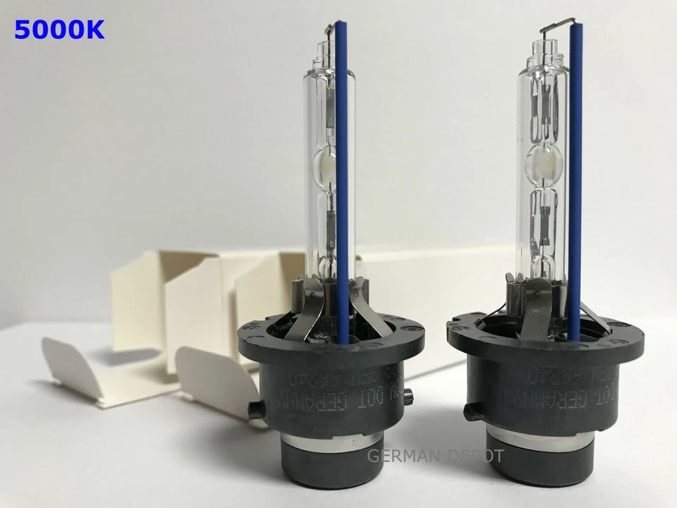 2PCS NEW OEM D2S 5000K 85122 66240 66040 HID XENON HEADLIGHT BULBS SET - Image 1 of 1