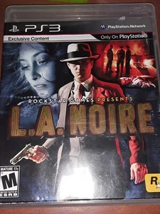 L.A. Noire w/ Badge Persuit Challenge Packet (Sony PlayStation 3, 2011) - Picture 1 of 3