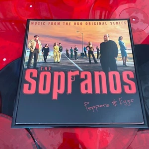SOPRANOS PEPPERS EGGS -  LP OFFICIAL PROMO FLAT POSTER - FRAMED/UNFRAMED - Picture 1 of 4