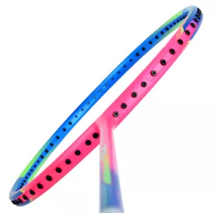 LI-NING Windstorm 72 S racchetta da badminton G6 6U (72 g) blu rosa nuova con etichette aypr008 - Foto 1 di 9
