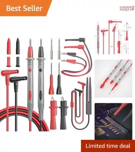 All-in-One 13PCS Multimeter Testing Kit - Copper Leads, Tweezers, Clips Included - Picture 1 of 7