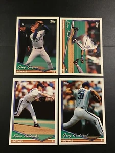 1994 Topps Greg Cadaret, Jose Lind, Stan Belinda, Greg Gagne Lot 4 Royals - Picture 1 of 1