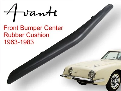 Studebaker Avanti Avanti II Front Bumper Center Rubber Cushion - NEW - Image 1 of 4