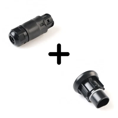 SOLARSCOUTS Betteri Stecker BC01 Buchse + Endkappe 3p AC für Netzstecker Deye Hoymiles