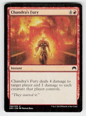 Magic Origins #136 Chandra's Fury - Image 1 of 2