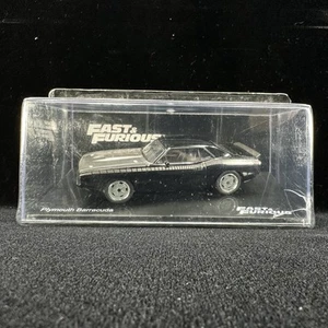 2023 Altaya Fanhome 1:43 Diecast Fast & Furious Black 1973 Plymouth Barracuda - Picture 1 of 14