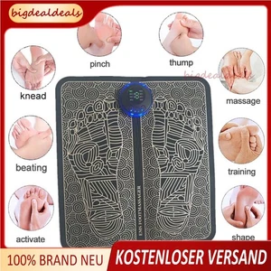 EMS Fußmassagegerät Beinumformung Pad Blutmuskelzirkulation Linderung Schmerzen. - Picture 1 of 8