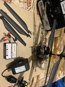 Twister Medical Bell 47 Indoor RC Helicopter Complete original spares or repair - Picture 1 of 7