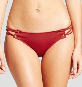 Women's Sun Coast Cheeky Lace-Up Bikini Bottom Shade and Shore Medium - Picture 1 of 10