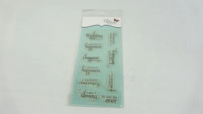 Verve Clear Stamps Wishing You Set of 10 - VS-09-035 — 第 1/4 张图片