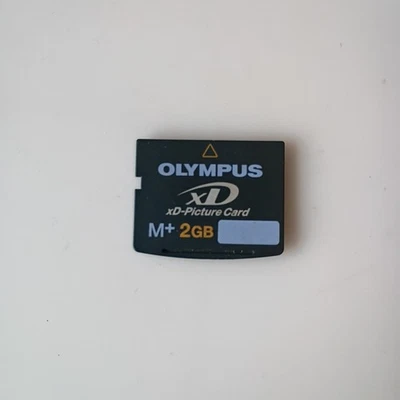Olympus xD Picture Card M+ 2GB Camera Memory Card TESTED & WORKING - Image 1 of 4