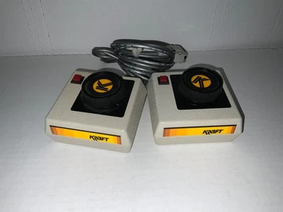 Vintage Kraft paddle controllers game controller paddle joystick - Image 1 of 4
