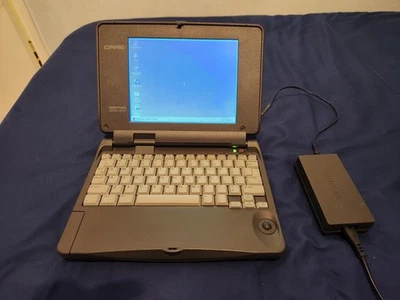 Compaq Contura Aero 4/25 de colección, 4096 KB RAM, 1 GB CF a IDE, Windows 95 Foto 1 de 4