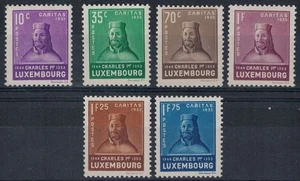 LUSSEMBURGO 1935 Caritas, pro infanzia 6v MNH** - Imagen 1 de 2