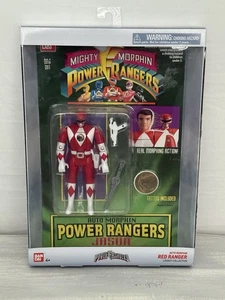2018 Mighty Morphin Power Rangers Auto Morphin Red Ranger Legacy Collection - Picture 1 of 3
