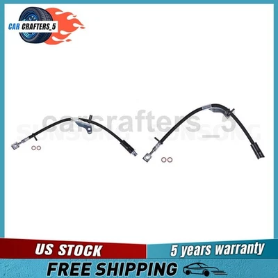 Manguera hidráulica de freno delantera izquierda y derecha para Chevrolet Equinox 2011 2012 3,0 L Foto 1 de 4