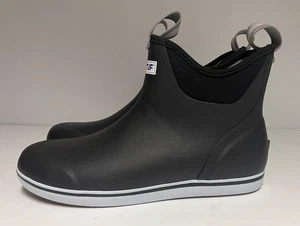 XTRATUF HERREN 6 ZOLL STIEFELETTE DECK BOOTSSTIEFEL SCHWARZ WEISS GRÖSSE 11M - Bild 1 von 9