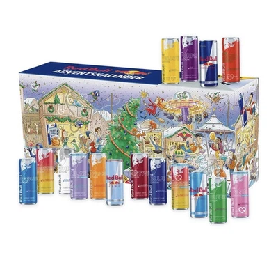 Red Bull Adventskalender 2025 Limited Edition | 24x 250 ml | USA Express | NEU - Bild 1 von 3