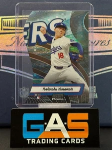 2024 Topps Stadium Club - Triumvirates Yoshinobu Yamamoto #TRI-18 (RC) - Picture 1 of 2