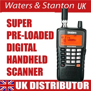 Uniden UBCD160DN (Super Pre-Loaded) Handheld Digital Scanner - Picture 1 of 10