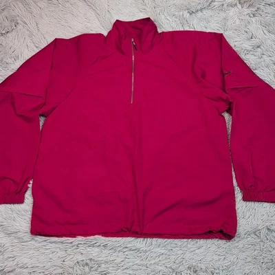 Chaqueta Page & Tuttle Para Hombre M Roja Golf Bolsillos con Cremallera Rompevientos Manga Extraíble Foto 1 de 4