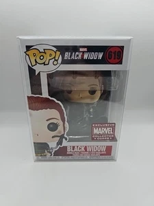 Funko Pop Black Widow Película 619 Marvel Collector Corps con protector - Imagen 1 de 4
